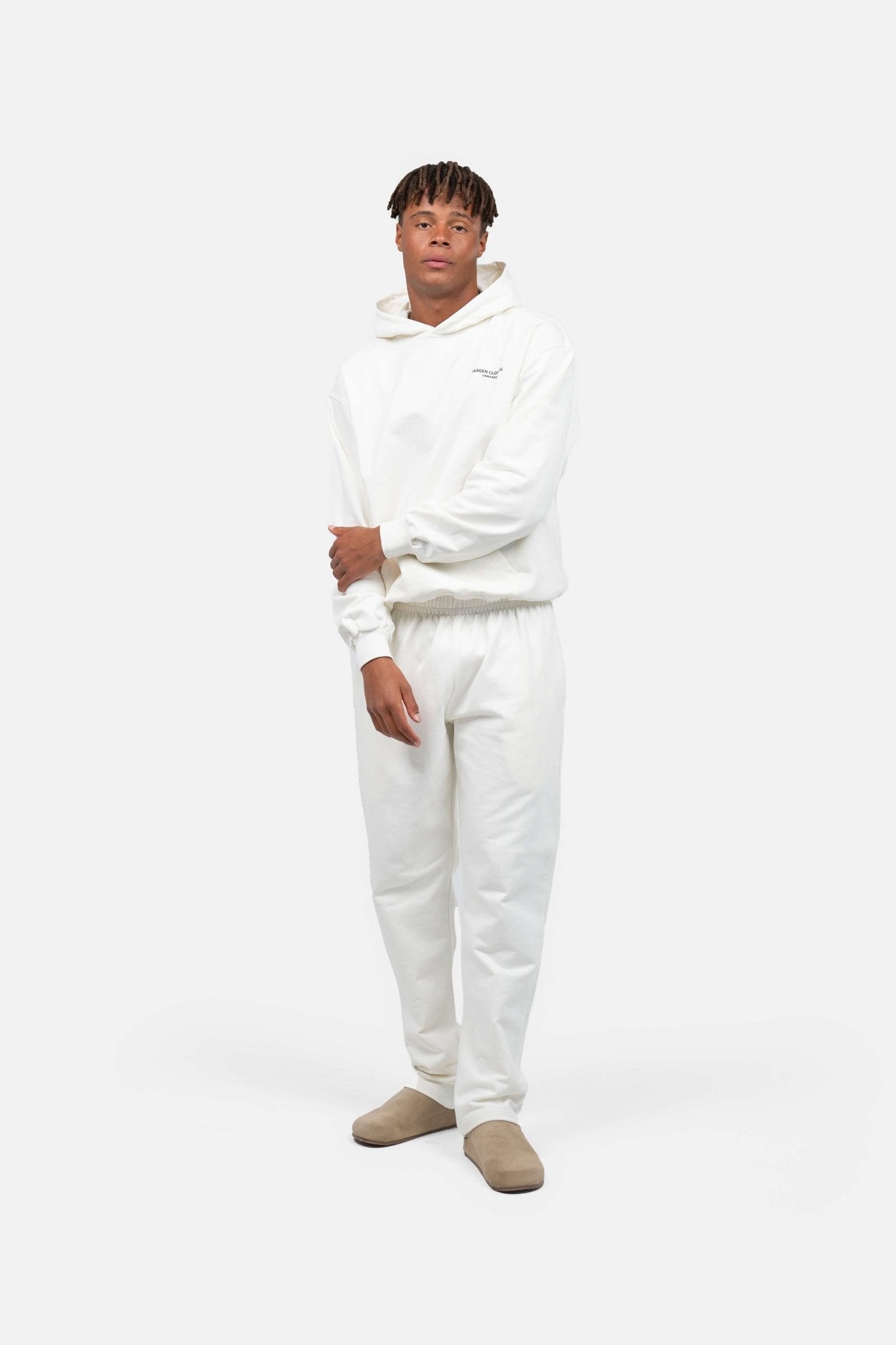 UNMARKED Hoodie Hvid | Skagen-clothing.dk